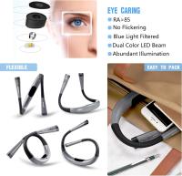 Luz recargable de cuello Reag, lámpara para Reag en la cama, 3 colores, 6 niveles de brillo, brazos plegables, larga vida útil, perfecta para Reag, tejer, Repaching [Clase energética A ++] - details 2