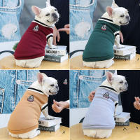 Chaleco De Punto Para Perro Y Gato Estilo Universitario Con Cuello V Teddy Bomei Diversión Para Todas Las Estaciones Especialmente Otoño E Invierno - details 12