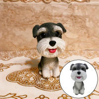 Adorno De Coche Miniatura De Perro Resina Decoración Para Tablero Del Coche Juguete Para Mascotas Regalo Elegante Y Lindo - details 2