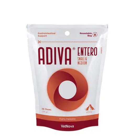 VetNova ADIVA® Entero Small&Medium 28 chews - 1