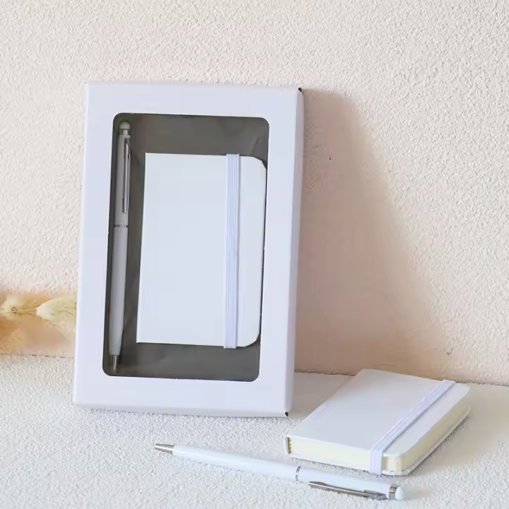 Pack de 6 a 24 unidades de Set de boligrafo y libreta, detalles boda invitados, regalos para invitados boda, detalles bautizo para invitados, regalitos para bautizos, Set de regalos baratos, Regalantes.com - 1