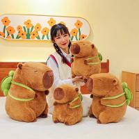 Muñeco De Peluche Capibara Anime Suave Y Fluffy Juguete Kawaii Para Niños Y Adultos Regalo De Peluche Simulación De Capibara - details 3