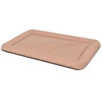 vidaXL Colchón Cama de Perros Lavable Cómoda Tamaño XL Mascotas Animales Color Beige,  Gris,  Marrón y mas - details 0