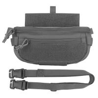 Bolsa De Hombro Compacta Para Cinturón Integrada Con Chaleco De Porta Placa Para Airsoft En MC Negro Verde De Rango Café - details 11