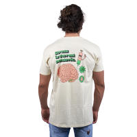 Superb-Camiseta de manga corta y cuello redondo Real Pandemic SO-SPRB02C para Hombre