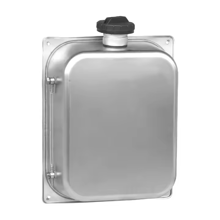 Tanque De Combustible De 7L Acero Inoxidable Para Mayoría De Coches SUV Almacenamiento De Gasolina Aceite Adecuado Para Automóviles Y Camiones Tamaño 325x265mm - 1
