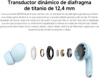 Xiaomi Redmi Buds 8 Lite – Auriculares Inalámbricos TWS Cancelación de Ruido Activa | Graves Intensos | Doble Micrófono con IA y Reducción de Viento | Hasta 36 h de Autonomía | 5 Ajustes de EQ | Bluetooth 5.4 | Blanco, Negro  o Azul - (VERSIÓN ESPAÑOLA) - details 3