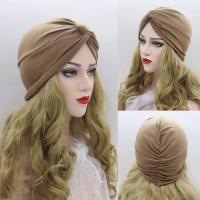 2 Piezas Gorros Turbantes para Mujer Pañuelos Cabeza Mujer Gorros de Dormir Algodón Elástico Frontal Cruzado Gorro Turbante Velo Mujer para Pérdida de Melo - details 0
