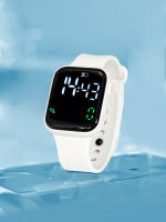 Reloj Inteligente Para Niños Pantalla Táctil LED Contador De Pasos Deportivo Calendario Electrónico Reloj Lumínescente Para Estudiantes - details 14