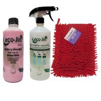 PACK ECOJIN ORIGINAL DE LABONCLER CON DIFUSOR A ELEGIR + PAMEX Manopla Microfibra. Fabricada con microfibra 100% ecológica, esta manopla ofrece una limpieza suave y eficiente para su hogar, vehículo o cualquier otra superficie. ECO JIN LABONCLER - details 3