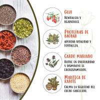 Naturtint Hair Food Mascarilla Goji + Extra Mascarilla 30ml, Efecto Flash Rejuvenecedor y Revitalizante, Repara, Hidrata y Suaviza, Especial Cabello Apagado, 99% de Ingredientes Naturales, Apta Método Curly, 150ml - details 4