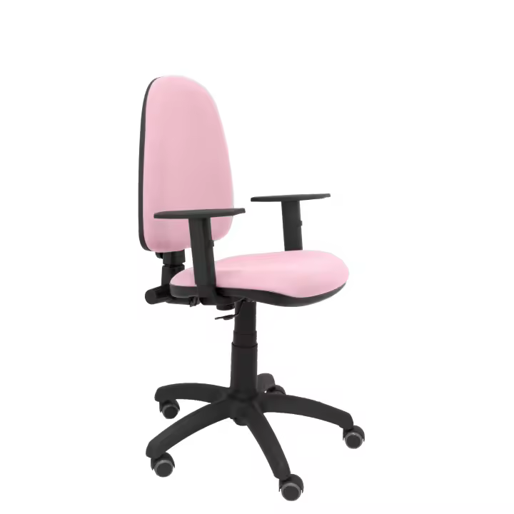 Silla de Oficina Ergonómica Piqueras Y Crespo con Brazos Regulables y Ruedas de Parqué - 1