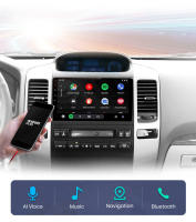 Junsun Radio Coche para Toyota Prado 120 2004 2005 2006 2007 2008 2009 Inalámbrico CarPlay Android Auto AI Voice 2 din Pantalla Coche Android Auto Multimedia Navegación GPS Auto radio - details 10