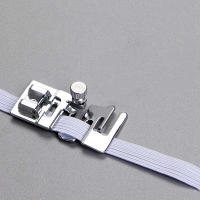 Pie De Telar Para Máquina De Coser Doméstica 25mm Pie De Sujeción Para Enrollado De Tela Accesorios De Costura DIY Para Cuerda Elástica Y Fabricante - details 3