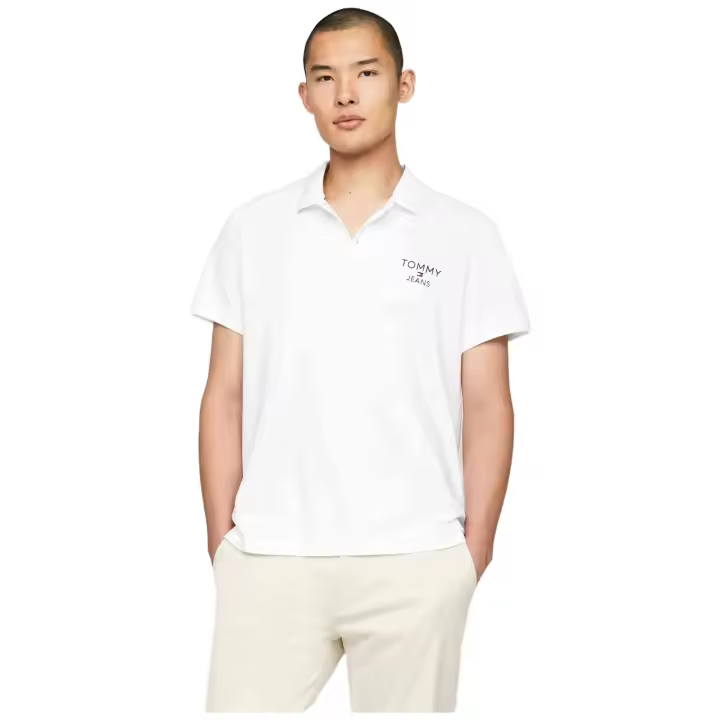 Polo de Manga Corta TOMMY JEANS  para hombre en color blanco - 1