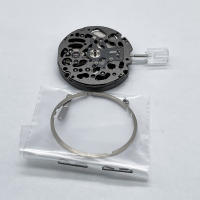 Movimiento Mecánico De Cuarzo Negro Con Esqueleto Auténtico NH72 Para Relojes De Pulsera Precisión Alta 24 Joyas Mecha Mod NH72A - details 5