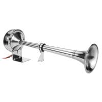 Bocina De Aire 24V 150DB De Acero Inoxidable Para Camiones Barcos Trenes RVs Remolques Bocina Única De Alta Calidad - details 5