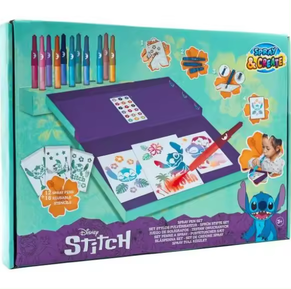 DISNEY SET PINTURA AERÓGRAFO STITCH - 1