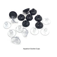 10Pcs Soporte De Tubo De Aire Para Acuario Con Ventosa Transparente Y Negra Accesorios Para Bomba De Oxígeno Clip De Fijación Para Tanque De Peces - details 1