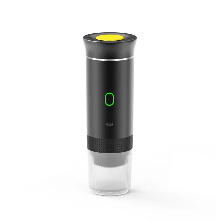 Cafetera de Espresso Portátil Compacta - Recargable por USB, Máquina de Café de Viaje Auto-Calentable con Tipo-C, Infusión Caliente y Fría, Compatible con Café Molido y Cápsulas para Camping, RV, Senderismo, Oficina-Marca Cecodadi - 1