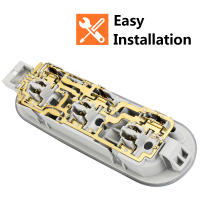 Luz De Lectura Para Interiores De Coche Nissan Qashqai Sunny Micra Renault Dacia 12V Accesorios Automotrices Ceilin Lámparas - details 9