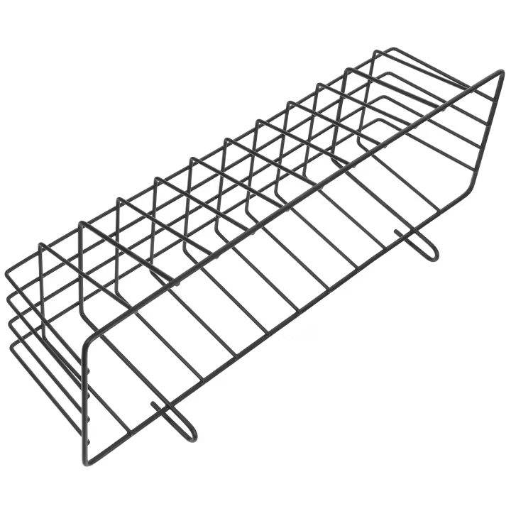 Cesta Colgante De Hierro Para Organizar Almacenamiento En El Baño Y Cocina Estantería Colgante Para Compras Caja De Almacenamiento Plegable - 1
