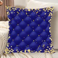 Funda De Cojín Suave De 45cm a Cuadros Decorativa Sin Relleno Para Decoración De Habitaciones Y Salones En Casa - details 6