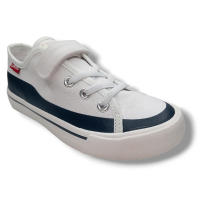 Levi's Levis Zapatilla Lona Sneakers   VORI0100T BLANCO-AZUL Zapatillas calzado niños Summer ROYALE CORDONETS - details 0