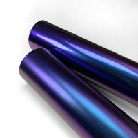 Película De Cambio De Color Para Coche Chameleon Vinilo Enrollado Púrpura a Azul Adhesivo Elástico Con Suelo De Aire Para Automóviles Y Accesorios De Motocicleta - details 11