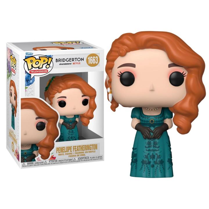 FUNKO POP! BRIDGERTON - PENELOPE FEATHERINGTON, 61395, Nº1663, TIENDA CON LICENCIA OFICIAL, NETFLIX, SERIE, ROMANCE, ENVÍO URGENTE 24-48 HORAS PENÍNSULA