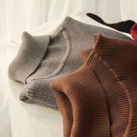 Vestido Bodycon De Térmica Para Mujer HELIAR Con Cuello Alto Y Manga Larga Tejido Grueso Para Otoño E Invierno Vestido De Oficina Con Diseño Sólido - details 29