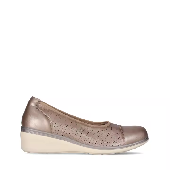 CHIKA10 STORE Zapatos Piel de Mujer Chika10 Leather Cuña baja - 1