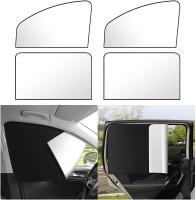 Cortina De Coche Magnética Doble Cara Con Alta Succión Protección Solar Verano Transparencia Opcional Material Fabrica+Magnet - details 1