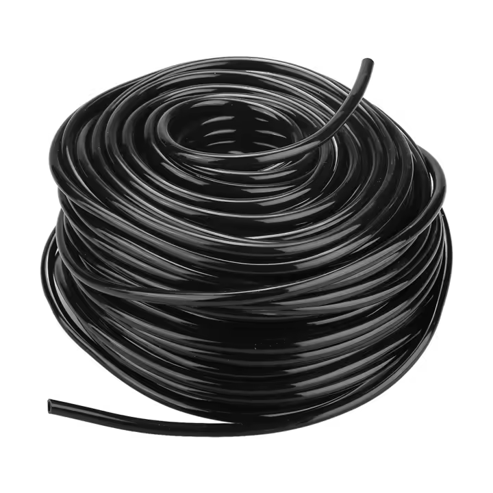 Manguera de Riego por Goteo flexible de PVC de 4/6mm para Riego industrial, Agriculture, césped y Jardín (50 m) - 1