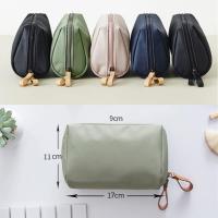 Bolsa de maquillaje de viaje, Bolsa de viaje para Mujeres artículos de maquillaje y maquillaje (Green) - details 0