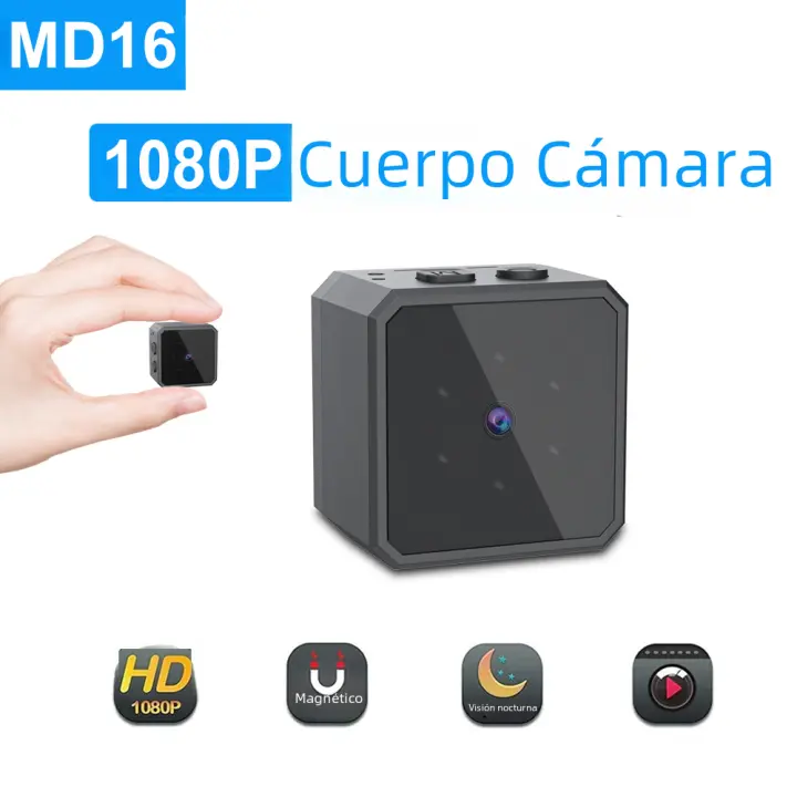 Cámara De Correa MD16 1080P HD Con Visión Nocturna Infrarroja Y Detección De Movimiento Mini Grabadora De Vídeo Para Deportes - 1