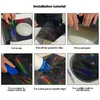 Película De Vinilo Para Cubrir Coche Auto Adhesiva Gris Plateado Rojo Brillante Antigolpes Impermeable Accesorios Para Vehículo - details 11