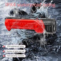 Linterna de doble fuente de luz roja y blanca XTE+COB con rotación de 180 grados y clip magnético para bolígrafo, luz de trabajo multifuncional - details 1