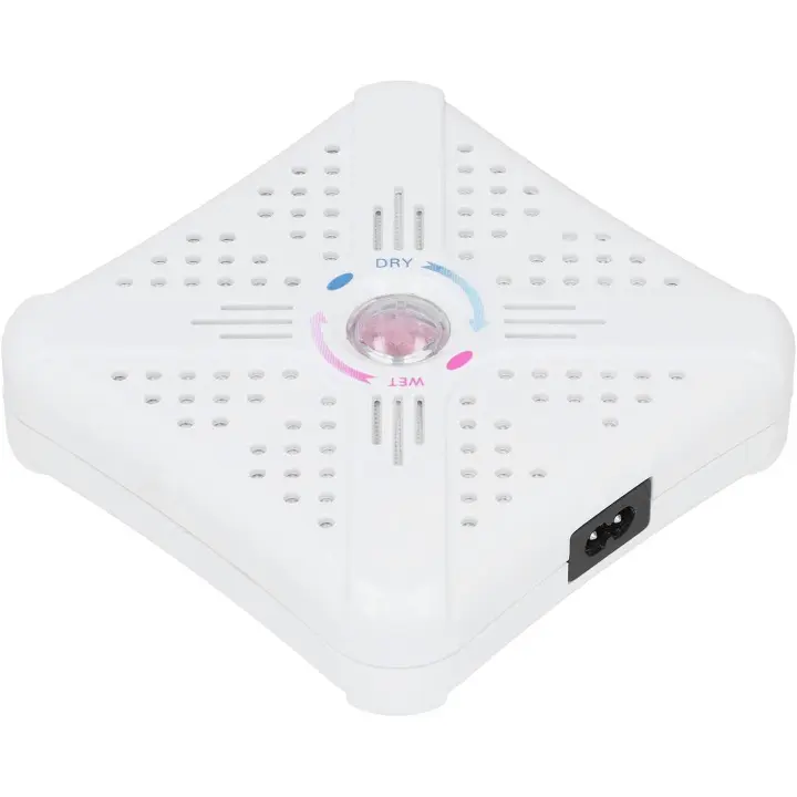 Deshumidificador Mini secador de Aire Colgante portátil Reutilizable ELIMINACIÓN DE Humedad Herramiento de absorción Blanca Bajo Ruido para Ropa de Armaria EU 220V - 1