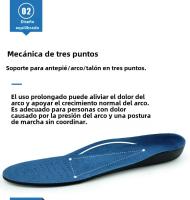 Almohadilla Deportiva De Apoyo Arco Para Pies Planos Inodoro Ortopédico EVA Suave Para Hombres Y Mujeres Suela De Zapatilla Almohadilla De Alivio De Presión - details 4