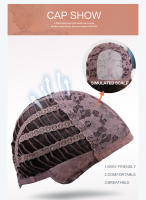 Pelucas Sintéticas Ombre Marrón Claro Para Mujeres Cortas Rectas Bob Con Bangs Peluca Química Resistente Para Cosplay Y Uso Diario Textura Natural Capa Promedio Densidad 130% - details 15