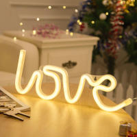 Luz Neón LOVE USB/batería Romanticismo Regalo De Valentine's Day Propuesta Luz Atmosfera De Boda Decoración De Pared Festiva - details 8