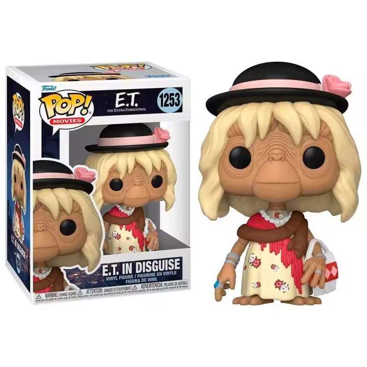 Funko E.T. ET el extraterrestre disguise disfraz mujer extraterrestial Funko Pop Vinyl 1253 - 1