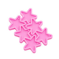 Molde De Silicona GJ-210 Pentagram Brillante Para Resina Epoxy DIY Para Llaveros Pendantes Y Joyería Accesorios De Drip - details 3