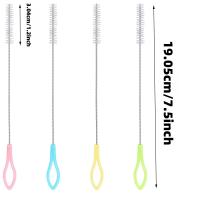 Cepillo De Limpieza Para Tiras De Bebida De Acero Inoxidable Y Nylon Cepillo De Limpieza Extra Para Tiras De Bebida De Tumbler Sippy Cup Y Botella - details 2