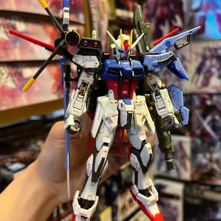 Figura De Anime Modelo 1/144 Magic HG Ataque Perfecto Artesanía De Robot Warrior Para Niños Juguete De Asamblea Unisex - 1