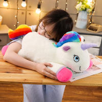 Muñeco De Peluche Unicornio Arcoíris Tamaño Gigante Suave Y Suave Regalo De Navidad Para Niños Y Niñas Animal De Peluche Unicornio De Algodón PP - details 6