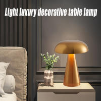 Lámpara De Mesa LED Con Sensor Táctil Luz Nocturna Recargable Sin Cable Para Lectura En Restaurantes Hoteles Bares Decoración De Dormitorios - details 9