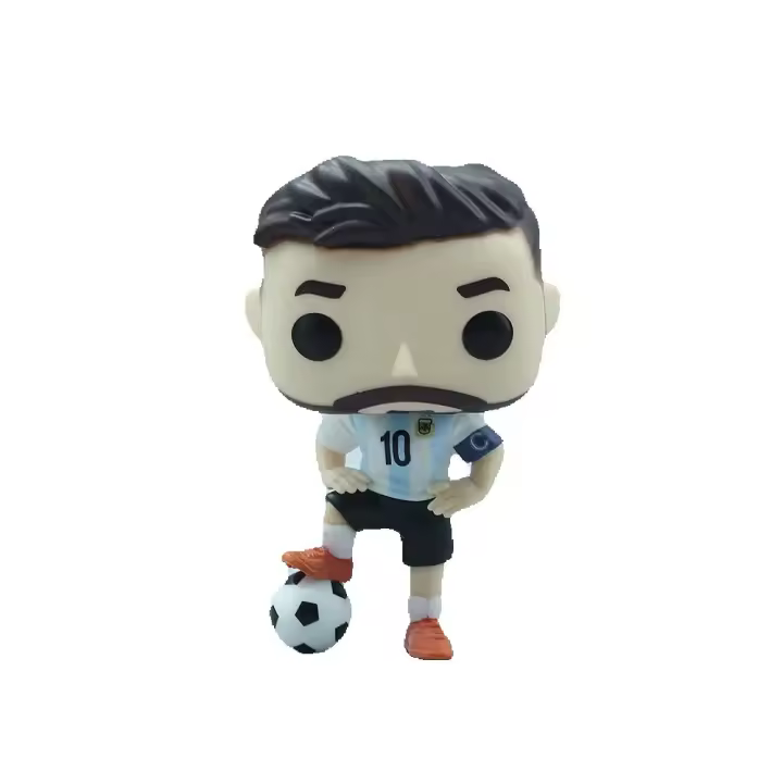 Figura Pop Lionel Messi Vinilo Coleccionable - Regalo Fanáticos Fútbol - Captura Magia Messi Argentina - Colecciona Ídolo Deporte - Muñeco Coleccionistas - 1