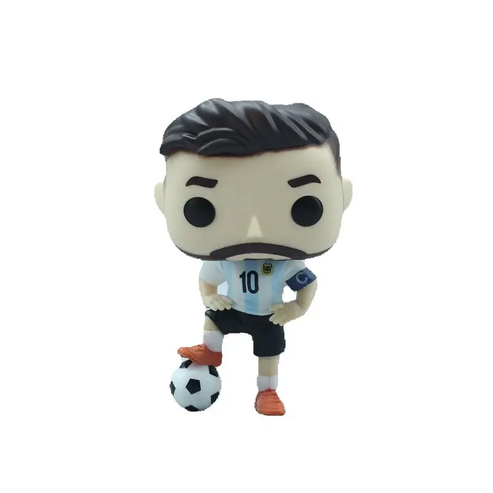 Figura Pop Lionel Messi Vinilo Coleccionable - Regalo Fanáticos Fútbol - Captura Magia Messi Argentina - Colecciona Ídolo Deporte - Muñeco Coleccionistas - 1